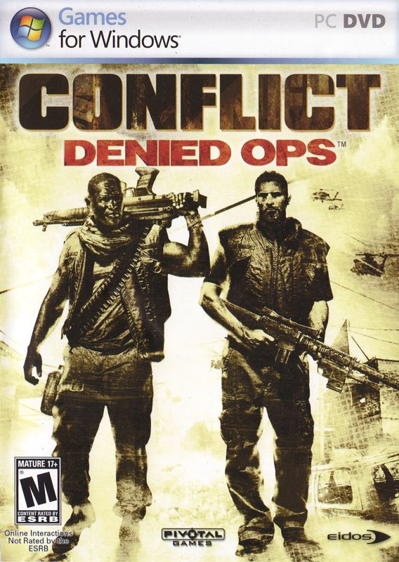 Conflict: Denied Ops box art for Xbox 360